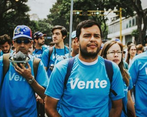 Anthony Romero Coordinador juvenil de Organizaci&oacute;n de Vente Venezuela