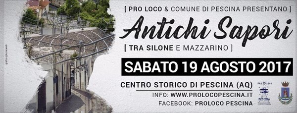 A Pescina (Aq) Antichi Sapori nel centro storico