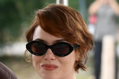  Emma Stone en Venecia. 