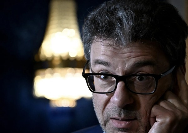ministro dell'Economia Giancarlo Giorgetti