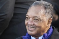 Il reverendo Jesse Jackson, attivista per i diritti civili, ministro battista e due volte candidato alla presidenza