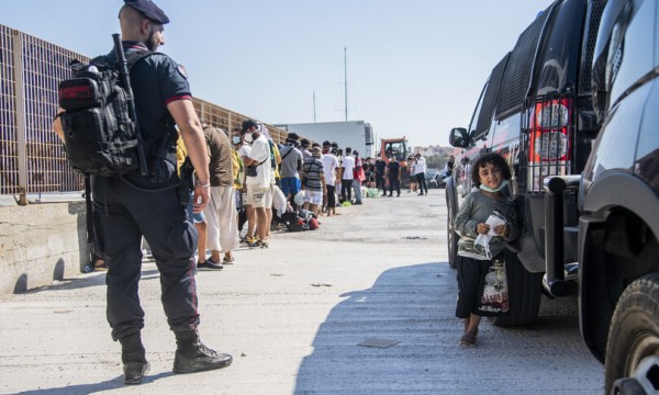 L'hotspot di Lampedusa
