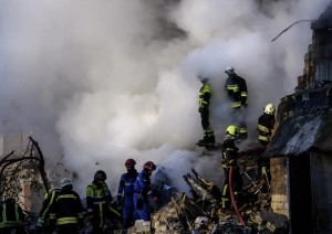 Gli effetti dell&rsquo;attacco russo su Kiev