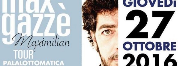 Max Gazzè al Palalottomatica di Roma