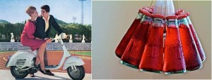 Hist&oacute;ricos objetos s&iacute;mbolos del "made in Italy" Desde la motoneta Vespa al Campari soda, emblemas de una &eacute;poca