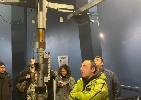 L'interno della Torre Solare
