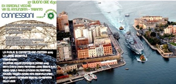 Taranto - Connessioni : Napoli sotterranea con gli ipogei, Puglia con Matera 2019