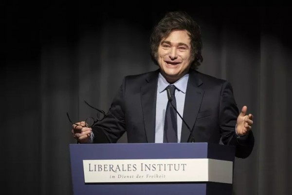 Il presidente dell'Argentina Javier Milei