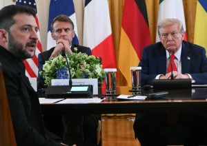 Trump-Zelensky-Macron