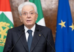 Il presidente della Repubblica Sergio Mattarella