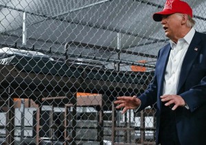 Visita di Donald Trump al centro Alligator Alcatraz