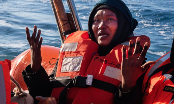 Migranti soccorsi a Lampedusa