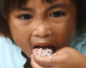 Arroz para contrarrestar "Hambre oculta"