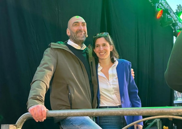 Elly Schlein e Vito Leccese