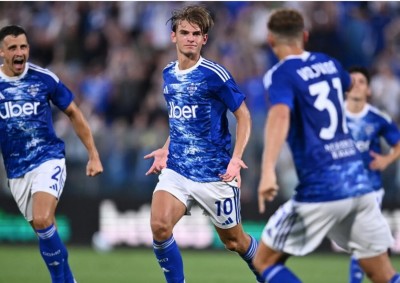 Como-Genoa 1-1. Ekuban risponde a Nico Paz