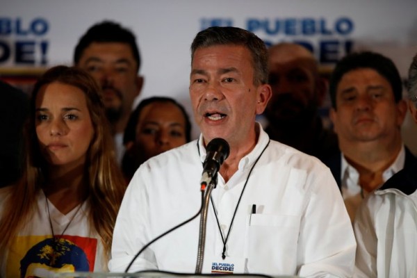 Gerardo Blyde Acalde de Baruta y  jefe de campa&ntilde;a de la Unidad