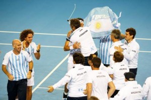 Copa Davis: Argentina y Croacia en la final Definir&aacute;n el torneo entre el 25 y el 27 de noviembre