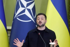  El presidente ucraniano, Volodimir Zelensky. 