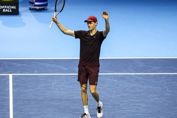 Il tennista italiano Jannik Sinner, numero 2 del mondo,