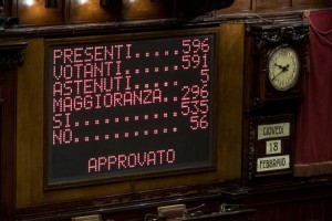 Governo Draghi incassa la fiducia con 535 voti a favore, 56 contrari e cinque astenuti
