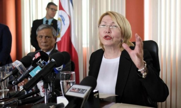 La fiscal general, destituida por la constituyente cubana, Luisa Ortega D&iacute;az.