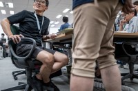 Philip FONG / AFP - Campagna cool biz a Tokyo    (Foto a corredo articolo AGI)