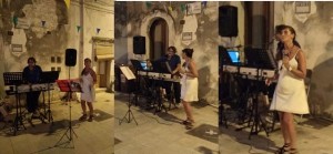 Elena Manigrasso e Matteo Robustella nella notte di Monacizzo e nell'incanto della nostra musica