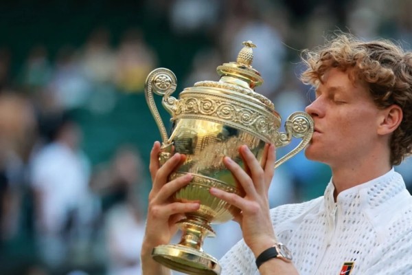 Sinner campione a Wimbledon  (Foto a corredo articolo AGI)