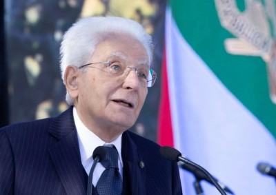 Il presidente della Repubblica Sergio Mattarella