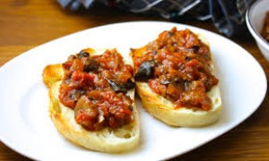 Antipasto de berenjenas