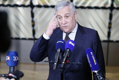 Il vicepremier e ministro degli Esteri italiano, Antonio Tajani