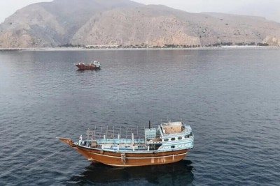 Mercantili nello Stretto di Hormuz    (Foto a corredo articolo AGI)
