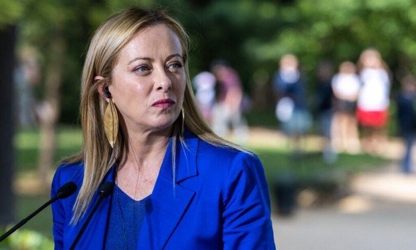 Il premier Giorgia Meloni
