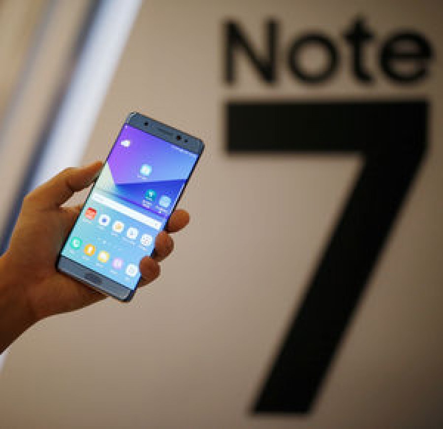 Samsung suspende la venta del 'Galaxy Note 7' por la explosi&oacute;n de sus bater&iacute;as