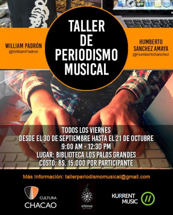 Dictan Taller de Periodismo Musical en la Biblioteca LPG