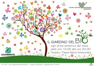 Taranto &ndash; Legambiente &laquo;A dicembre il Giardino del Bio raddoppia.&raquo;