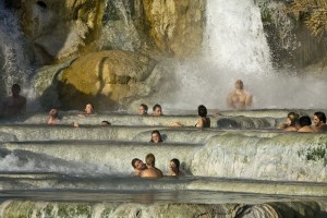 centros termales libre de Saturnia - Toscana