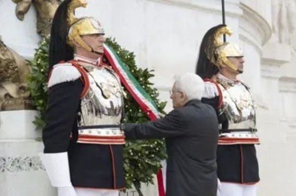 Il presidente della Repubblica Sergio Mattarella