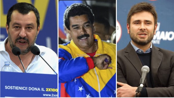 Venezuela, Guaid&ograve; chiama la piazza e ringrazia Macron, Merkel e Sanchez Il governo Lega - M5S  diviso anche sul Venezuela