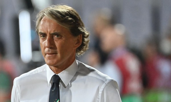 Il ct della nazionale Roberto Mancini 