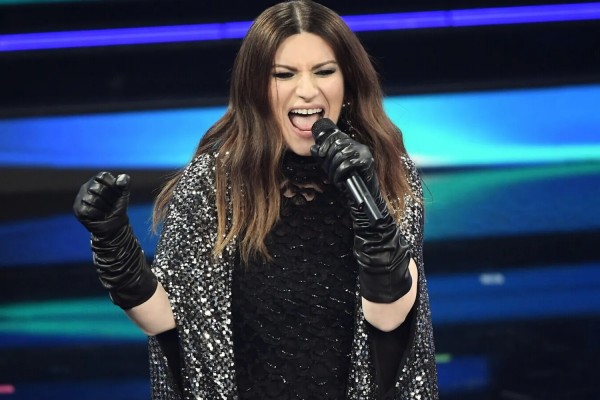 La cantante italiana Laura Pausini