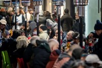 Cena natalizia con i senza fissa dimora