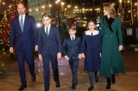 La principessa del Galles con la famiglia al gran completo al &quot;Together At Christmas&quot; nell&#039;Abbazia di Westminster 
