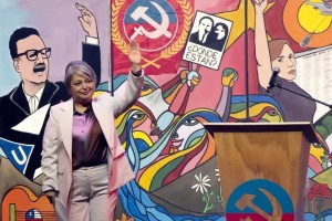 la candidatura presidenziale Jeannette Jara, esponente del Partito Comunista