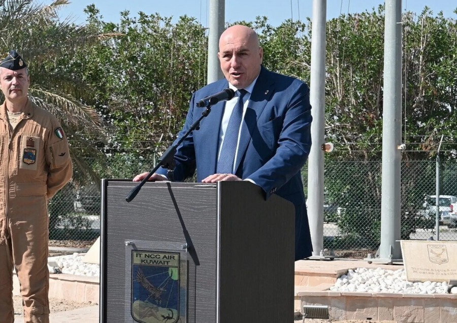  Il ministro della Difesa, Guido Crosetto 