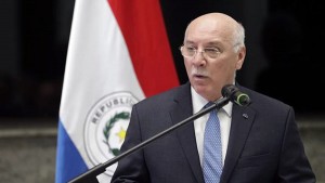 El canciller de Paraguay, Eladio Loizaga