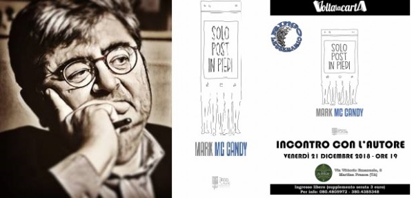 Martina Franca - &ldquo;Ringo letterario&rdquo;: c'&egrave; Mark Mc Candy con i suoi racconti umoristici