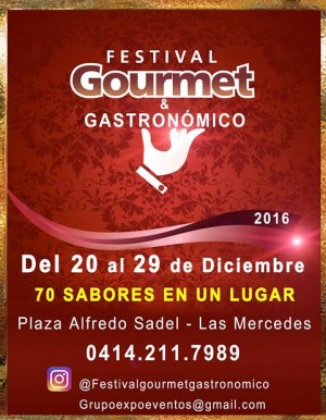 &ldquo;Expo Festival Gourmet &amp; Gastron&oacute;mico 2016&rdquo;   Inicia su preventa
