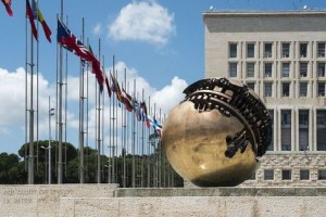El Palazzo della Farnesina en Roma, sede de la Canciller&iacute;a italiana.
