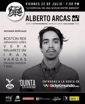 Alberto Arcas, vocalista de OKILLS dice PRESENTE en &ldquo;M&uacute;sica en la Terraza&rdquo;